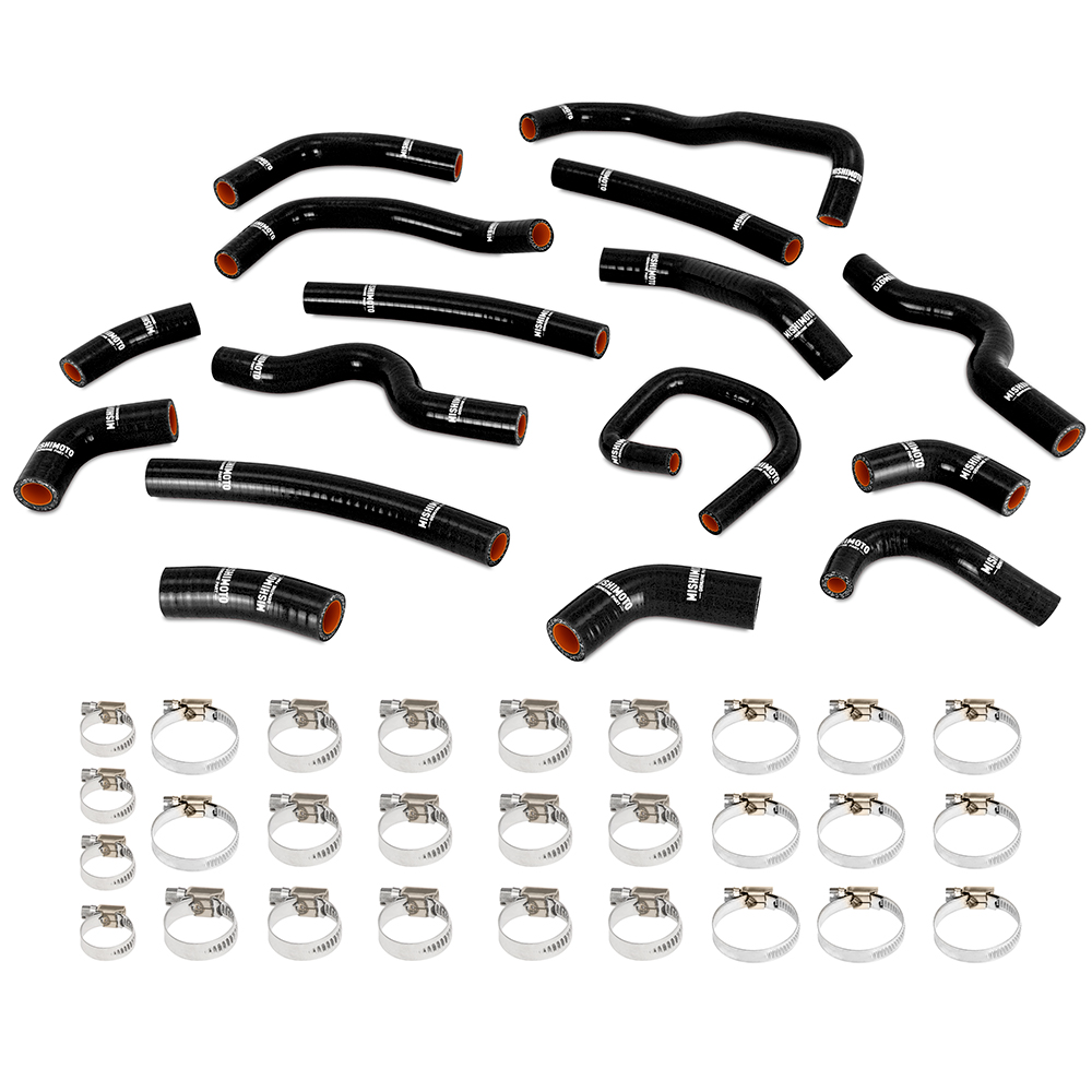 Mishimoto — Mishimoto 98-07 Land Cruiser 4.5L I6 Silicone Radiator Hose Kit - Black
Silicone Hose Kit - view 6
